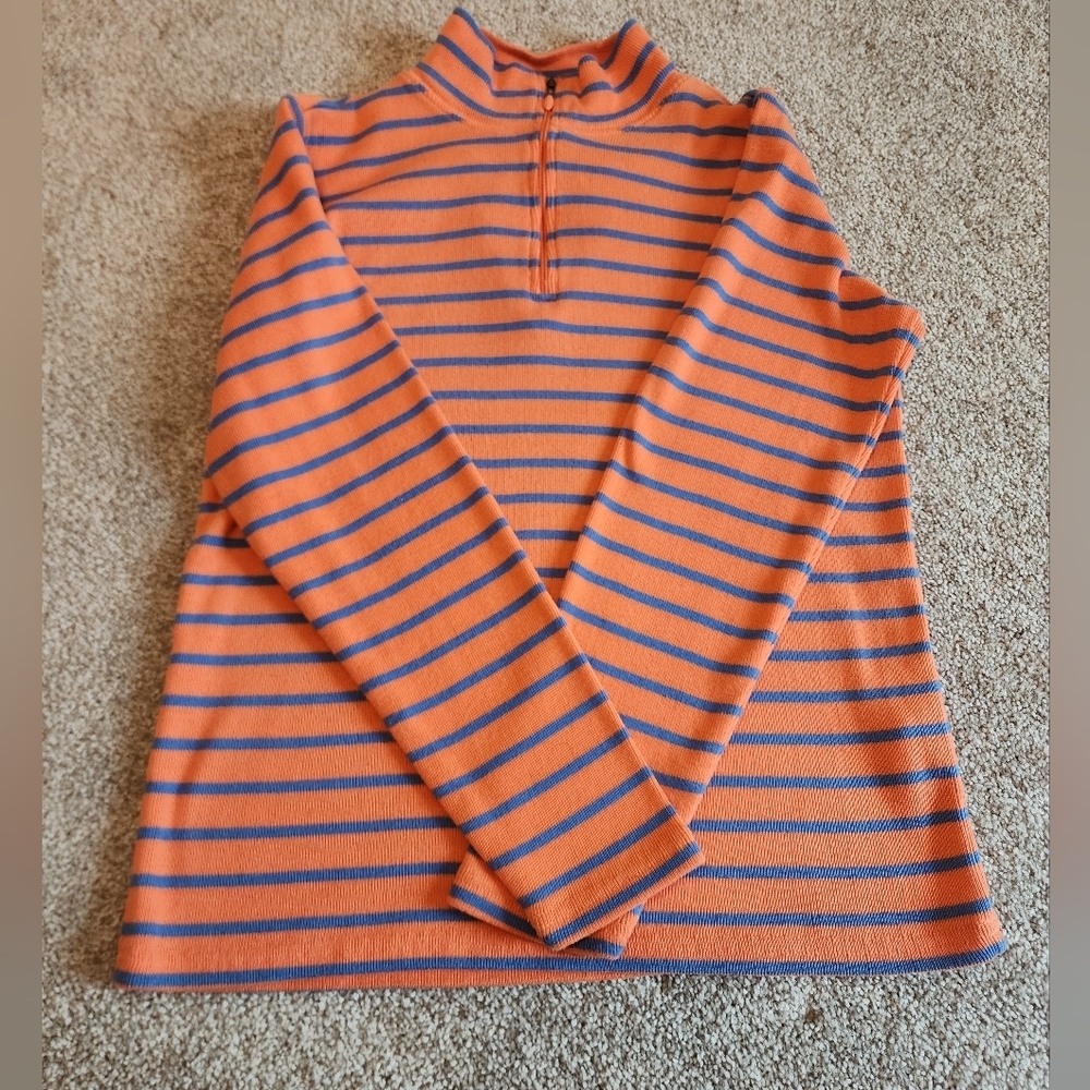 Preowned LL Bean womens quarter zip pullover size medium - Picture 2 of 9